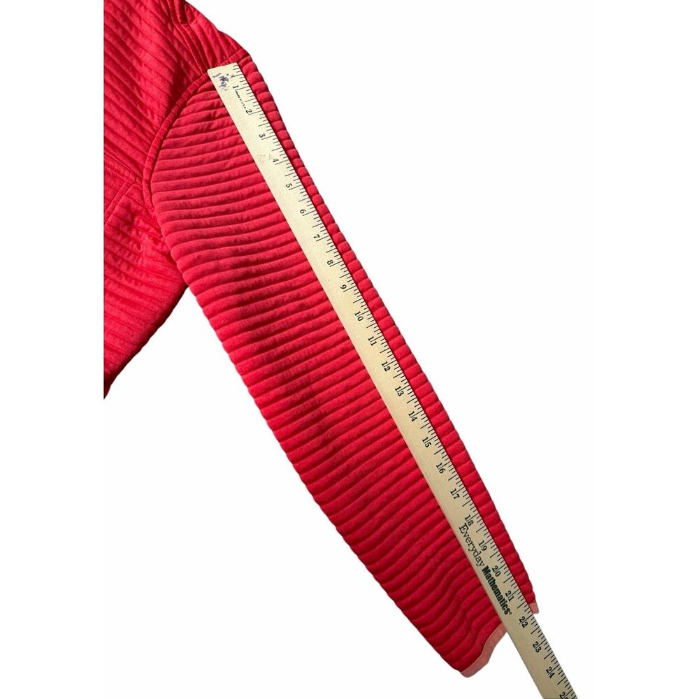 Ll Bean Pullover Allright Red Size Medium Petite - image 8